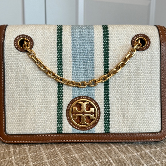 Tory Burch | Bags | Nearly Perfect Tory Burch Carson Striped  NEARLY PERFECT Tory Burch Carson Striped Convertible Shoulder Bag